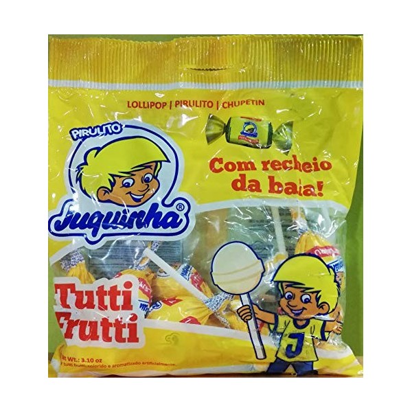 Pirulito Juquinha Tutti Frutti - 88g