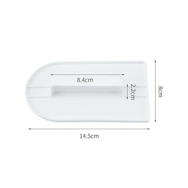 EBRO Lisseur à gâteau Lisseur dangle Lisseur pour décoration de gâteau