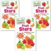 Fruit Works Fruit Stars Lot de 3 boîtes de 3 boîtes de 90 g Fraise, Pomme et Orange