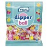 Dipper Ball VIDAL Bonbons avec remplissage liquide orange, fraise, cerise et citron , sachet 900 g