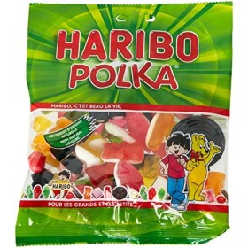 Haribo Bonbons Polka 200 g - Lot de 6