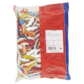 Haribo Caramelle Gommose Forma Coccodrillo 2 Kg