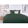jilda-tex Seersucker Bio-Bettwäsche Uni 100% Baumwolle Valencia Sommerbettwäsche Salbeigrün, 2X 40x80 cm 