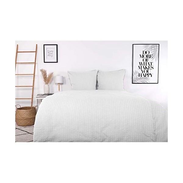 jilda-tex Seersucker Bio-Bettwäsche Uni 100% Baumwolle Valencia Sommerbettwäsche Salbeigrün, 2X 40x80 cm 