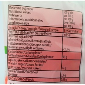 Lot De 4 Paquets : HARIBO HALAL Strawberries 80g