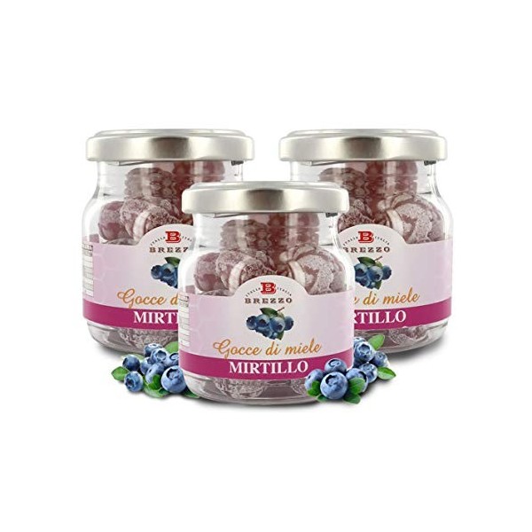 Lot de 3 Caramelles au Myel Le Goutte de Miel 100 Grammes