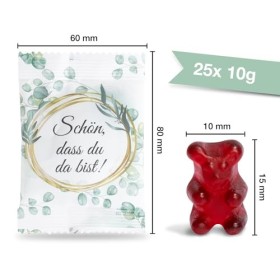 Food Crew Lot de 26 boîtes de 10 g deucalyptus