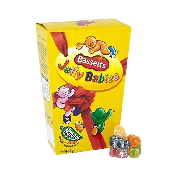 Bassetts Jelly Babies Carton 460G - Paquet de 2