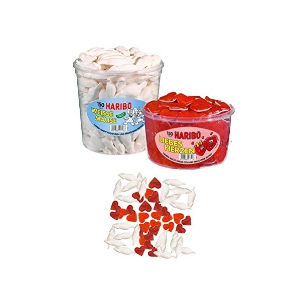 HARIBO Public Viewing Em Fan Football Paquet Fan Paquet Angleterre Three Lions, Blanc/Rouge, Coupe deurope