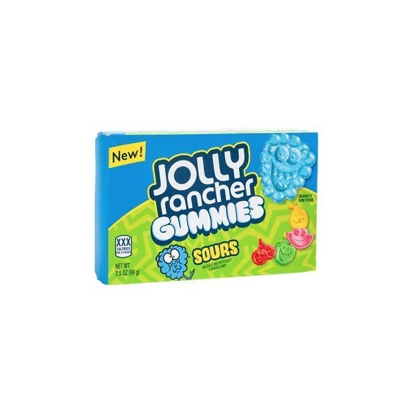 Jolly Rancher Gummies Sours – 8 boîtes de 99 g | Bonbons américains Import 