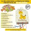 Pinata danniversaire remplie de 60 bonbons, Bonbons pour anniversaires, Piñatas, Fêtes denfants, Noël