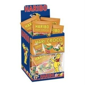 Hari croco Haribo Tubo 30 Sachets de 40 Grs