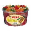 HARIBO Lot de 3 oursons en Caoutchouc pour Bonbons de vin