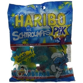 Haribo Schtroumpfs Pik Bonbons le Paquet 275 g - Lot de 6