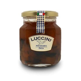 Luccini Mostarda Bio de potiron, 440 GR - Moutarde Italienne