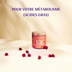 HER ONE - BURN BABY BURN - Metabolism¹ bonbons gommeux aux fruits avec vitamines, Metabolism + 10 vitamines + 7 minéraux
