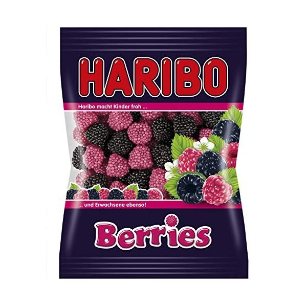 Haribo Berries Lot de 15 sacs de 200 g