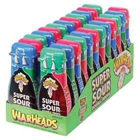 Warheads Super Sour Condiments Double Gouttes 30 ml lot de 24 