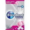 FREEDENT WHITE - Chewing-gum Bubble Menthe sans sucres - 5 paquets de 10 dragées - 70g