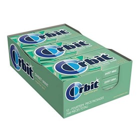Orbit Sweetmint Sugarfree Gum, 14-Piece Packs Pack of 24 by Orbit [Foods]