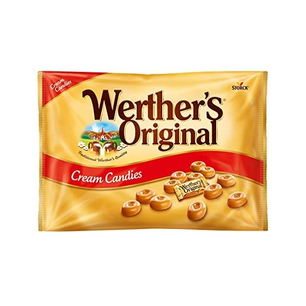 Caramelos werther´s original crema nata bolsa 1 kg