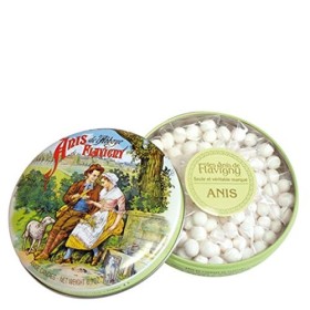 Les Anis de Flavigny - Bonbons Anis - Boîte ronde 190g