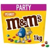 M&MS PEANUT - Bonbons chocolat au lait et cacahuètes - Sachet de 200g Lot de 2 