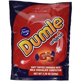 Fazer Dumle Original Soft Toffee Covered With Milk Chocolate 220g bag
