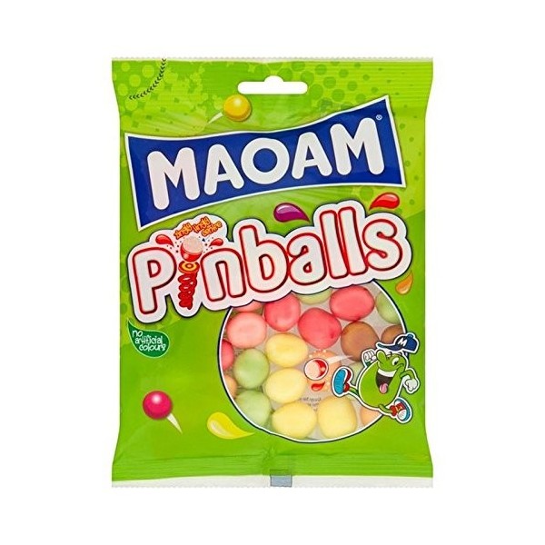 Maoam Pinballs 160G Paquet de 6 