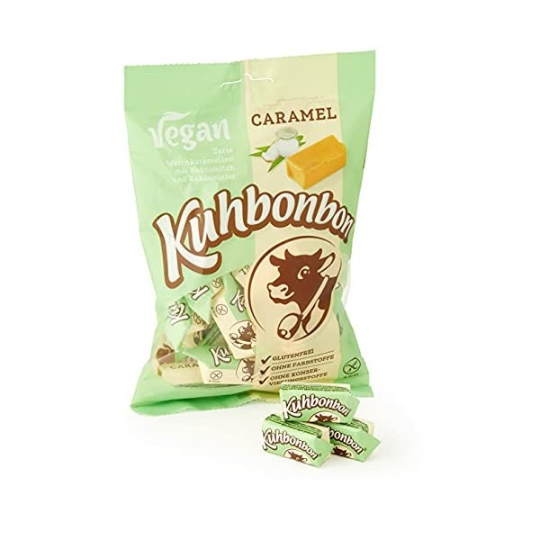 Kuhbonbon Végétalien Classique Caramel Bonbons 165 g