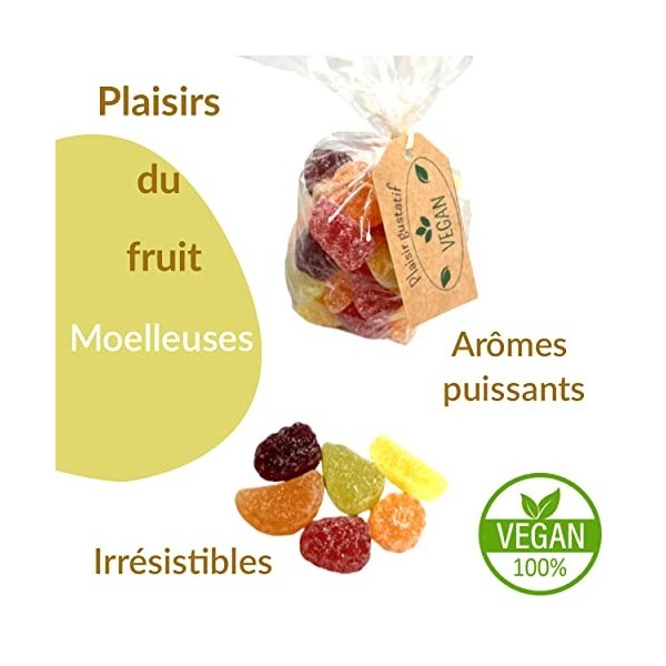 Coffret de Pâtes de fruits et Nougats tendres - Idée cadeaux plaisir et original - Box surprise à offrir - Panier de confiser