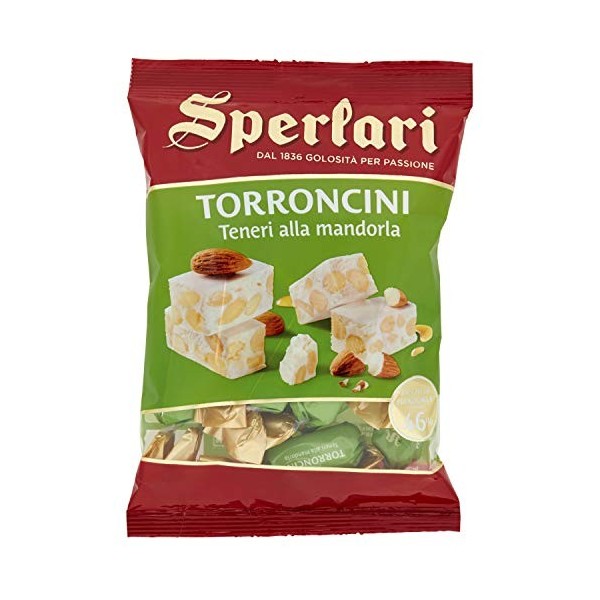 Doux miel et aux amandes Nougat classique, 130gr