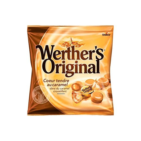 Werthers Original Bonbons au coeur tendre au caramel - Le sachet de 160g