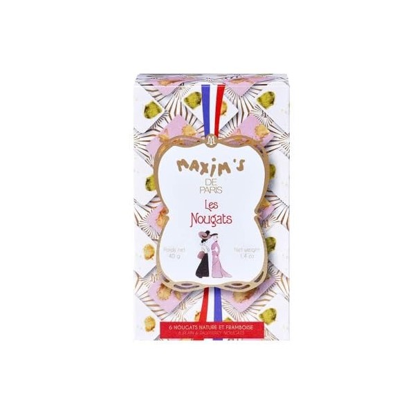 Nougats nature et framboise