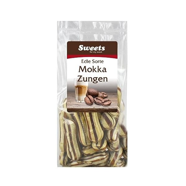 Odenwälder Mokkazungen Bonbons à la crème au chocolat Garnissage moka 100 g