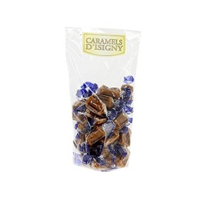 Caramels dIsigny - Sachet de caramels au beurre salé 200g - Made in Calvados