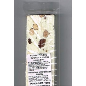 Barre de Nougat aux marrons - 100g