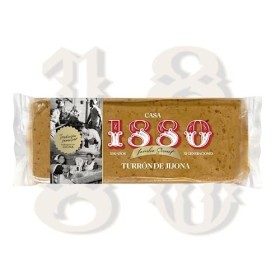 1880 - Touron de Jijona Rilsan, Qualité Suprême, Sucrerie typique de Noël, Recette Artisanale, 300g