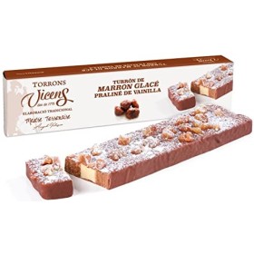 Vicens Agramunts Torrons - Excellence Collection - Nougat de Marron Glacé au Praliné de Vanille - 300gr