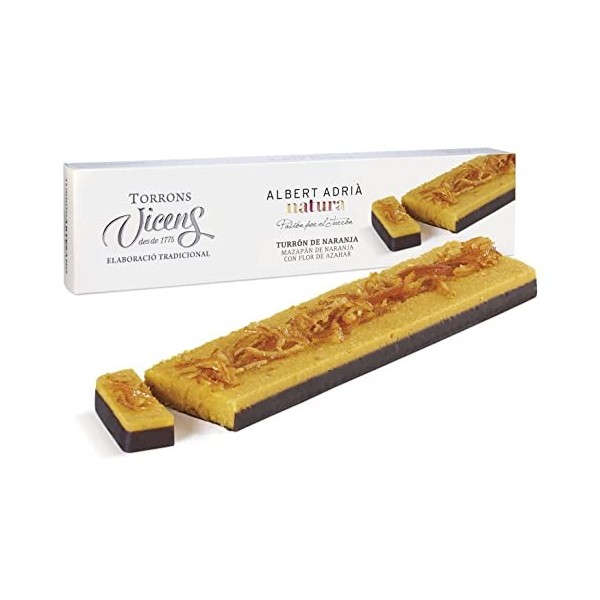 Vicens Agramunts Torrons - Natura Collection - Albert Adrià Orange Nougat - 300gr