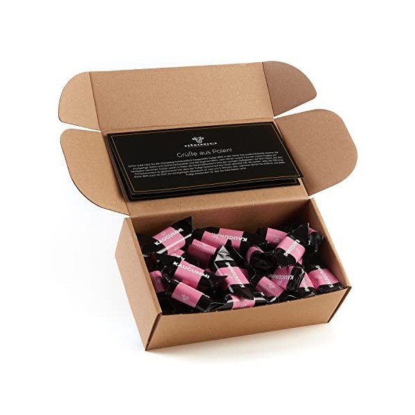 KROWKOMANIA CRAFT POLISH FUDGE Caramels Fondants - Chewing-gum - Fabrication Artisanale - Bonbons Faits à la Main et Frais - 