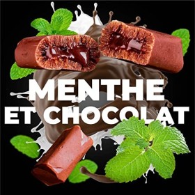 Caramels Fondants - Menthe & Chocolat - Fabrication Artisanale - Bonbons Faits à la Main et Frais Fudge - Épicerie Fine Krowk