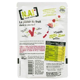 N.A!&nbsp; Fruits&nbsp;Sticks&nbsp; framboise &nbsp;40 g