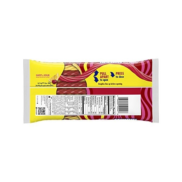 Réglisse Twizzlers Sweet & Sour Cherry Citrus Punch Candy 312g 