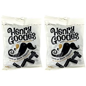 Henry Goodes Lot de 2 réglisse douce naturellement bonne réglisse