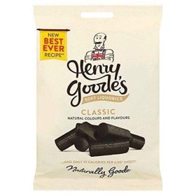 Réglisse douce Henry Goode - 140 g - Lot de 4