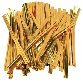 Lodokdre Lot de 100 sachets à sucettes en fil de fer