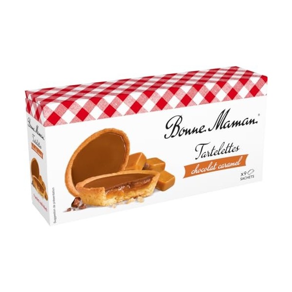 Bonne Maman, Tartelettes Chocolat Lait Caramel, 135g