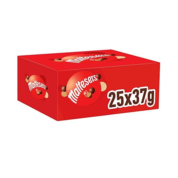 MALTESERS - Bonbons chocolat au lait cœur croquant - Sachet de 192,5g