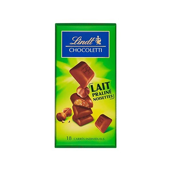 Lindt Chocoletti Lait Praliné Noisettes – 100 g